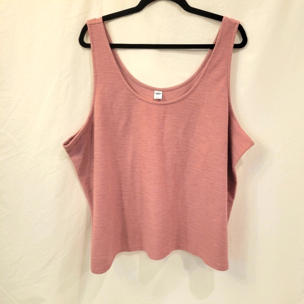 Old Navy Mountain Dusk Pink Tank size XXL